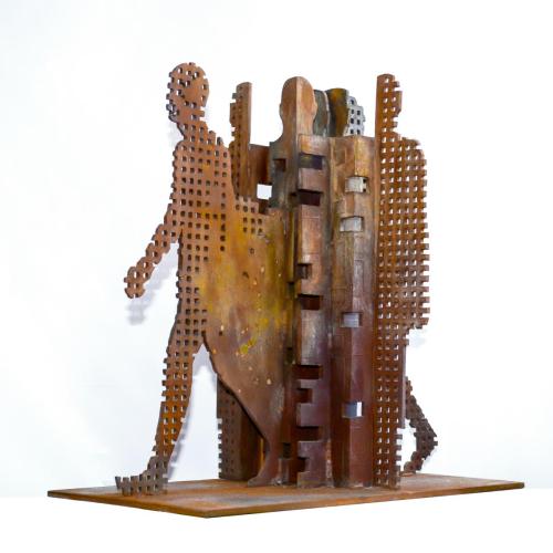BETWEEN YESTERDAY AND TOMORROW, 2013, bronze