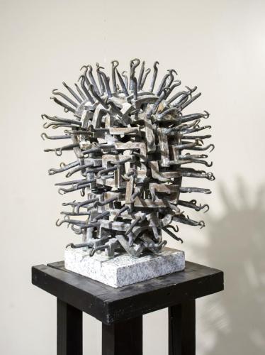 OPEN HEAD, 2014, bronze.
