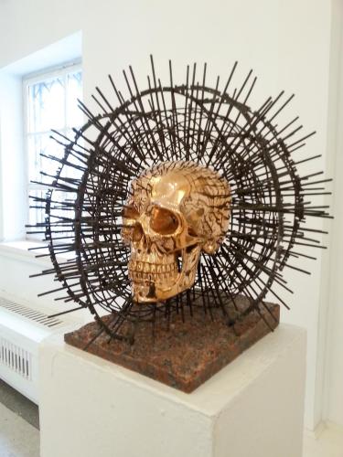 CULTURE AND NATURE II, 2014, bronze.