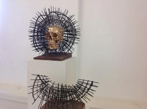 CULTURE AND NATURE II, 2014, bronze.