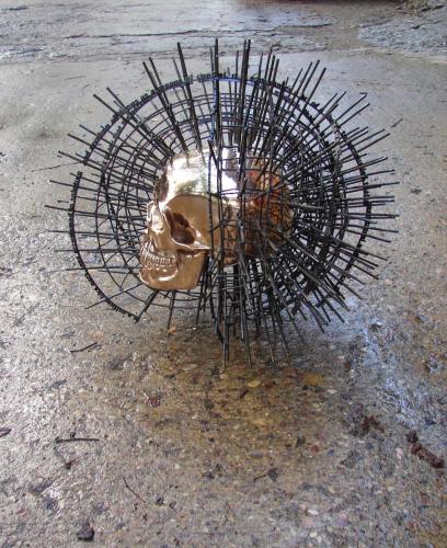 CULTURE AND NATURE II, 2014, bronze.