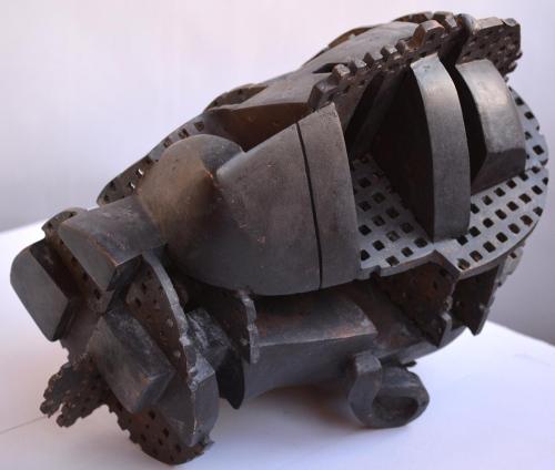 OPEN HEAD, 2013, bronze.