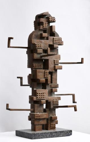 MAN IS THE MEASURE, 2012, bronze.
