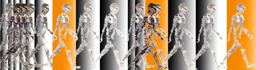 MOVEMENT, 2011, dry point, digital print.